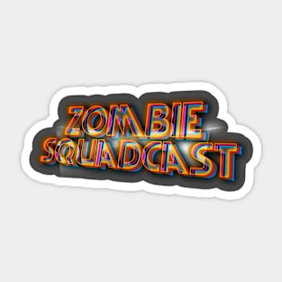 ZOMBIE SQUAD 80s Text Effects 5 Sticker